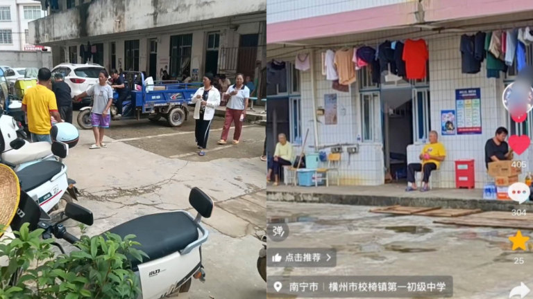 廣西橫州臨時安置點驅趕災民 引發眾怒（視頻）