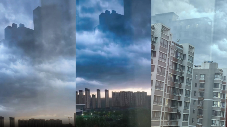 罕見！陝西天空驚現「海市蜃樓」奇景（視頻）