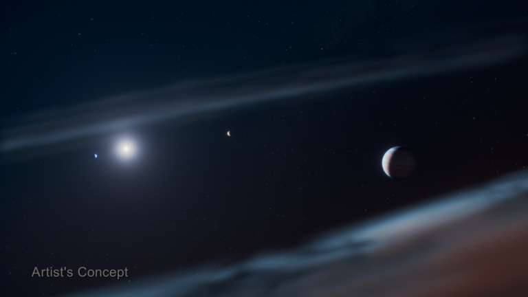 在繪架座恆星系統 天文學家發現隱藏的巨大行星