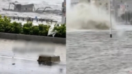 最強颱風「紅霞」登陸 中國多地狂風暴雨(多視頻)