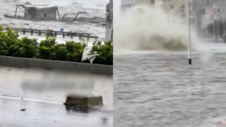 最強颱風「紅霞」登陸 中國多地狂風暴雨（多視頻）