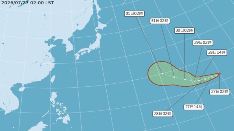 吳德榮：颱風白海豚最快今天生成 對台無威脅