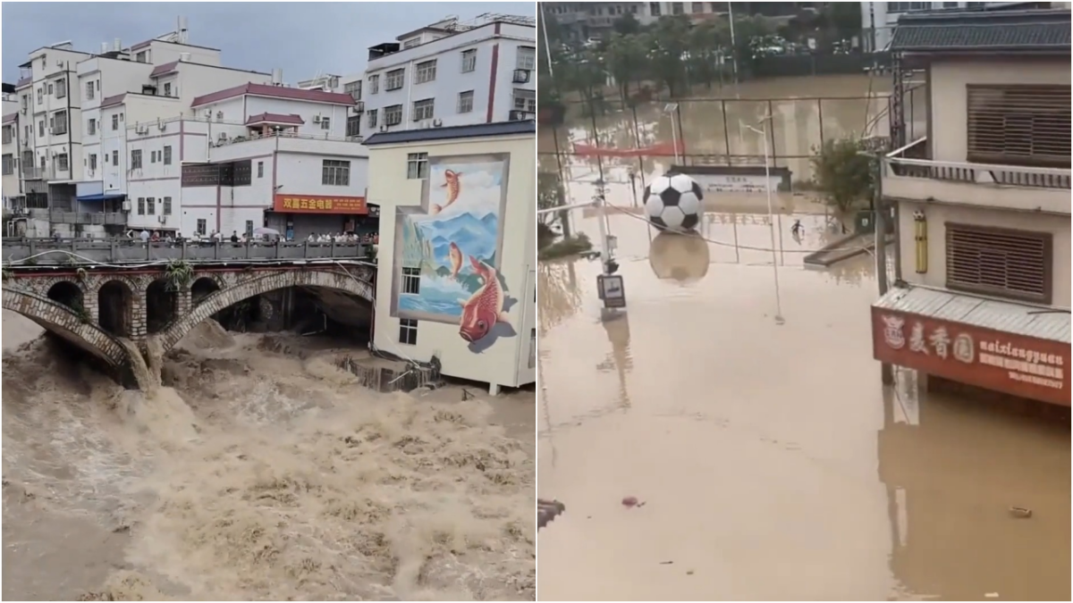 【禁闻】广东338座水库泄洪 多地洪水滔天