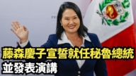 【直播】藤森庆子宣誓就任秘鲁总统并发表演讲