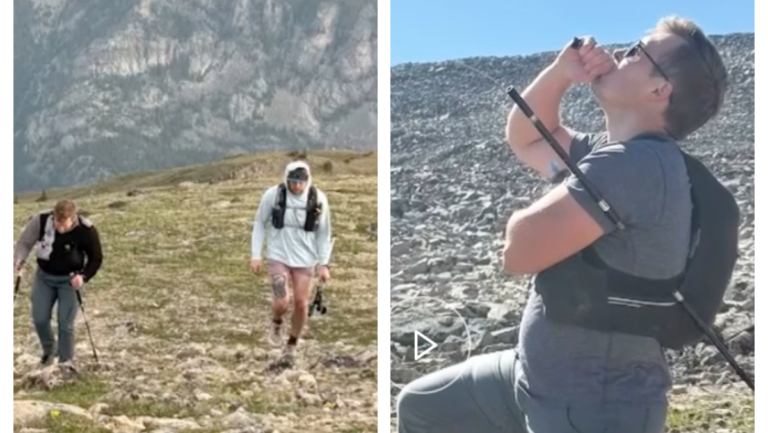 32歲護士被登山杖刺穿身體 帶桿徒步10英里下山