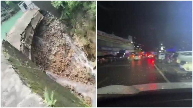 廣東河源水庫崩塌漏水 村民連夜逃命（視頻）