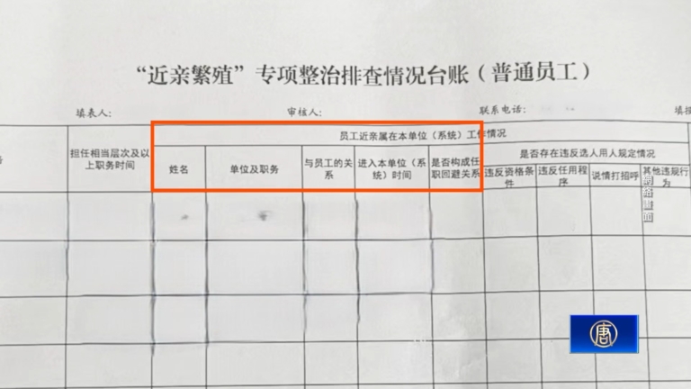 中共擴大國企審查 基層員工個資也列入管控