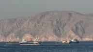 阿曼外海 油輪機艙遭擊中機艙受損