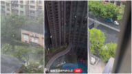 上海杭州接连六月飞雪 网民:有冤情(多视频)