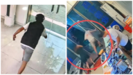青岛两男进店佯装挑手机 抓起4部手机夺门而逃