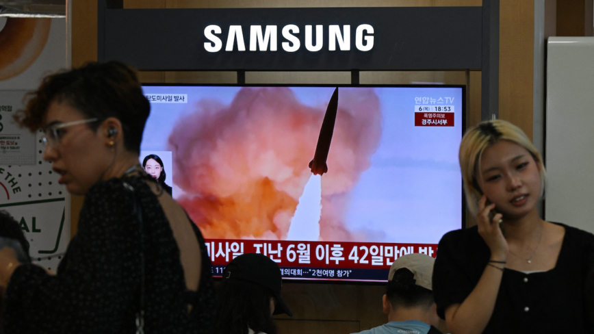 朝鮮又射導彈 美韓軍演前火藥味再升級
