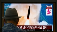 【短訊】朝鮮向東海發射短程彈道導彈 日韓譴責