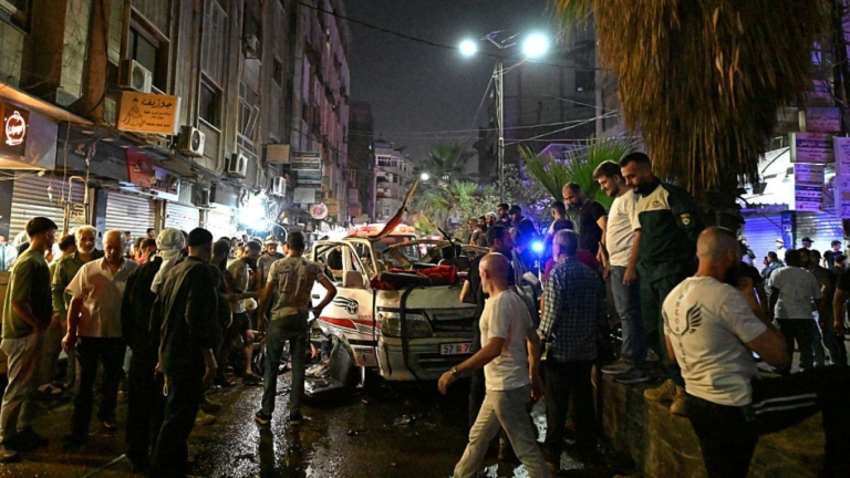 敘利亞首都郊區車輛爆炸 車內有乘客至少2死13傷
