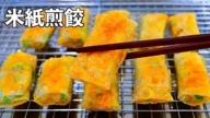 【美食天堂】30分钟米纸蔬菜煎饺