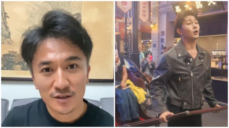接不到戲沒收入 大陸男演員向景區求職NPC