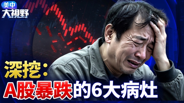 【美中大視野】深挖A股暴跌的6大病灶