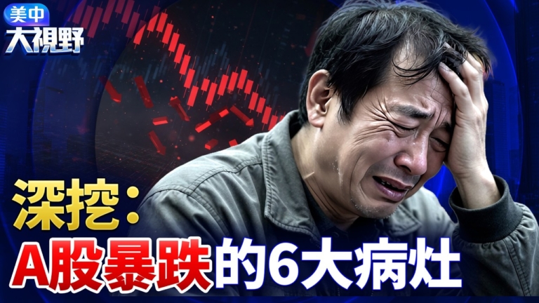 【美中大視野】深挖A股暴跌的6大病灶