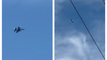 两飞机闯川普新泽西球场上空禁飞区 F-16升空拦截