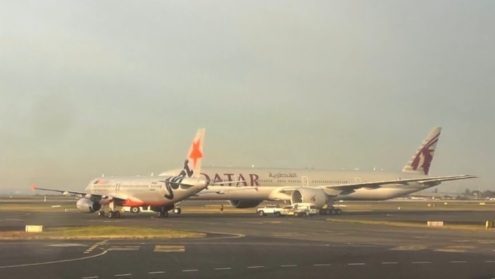 悉尼機場兩架飛機險些相撞 捷星空乘受傷