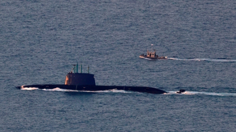 以色列接收德製先進潛艦 強化對伊朗威懾