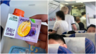 传南航空姐误发西梅汁引发腹泻 百名乘客抢厕所