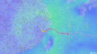 颱風「白海豚」攜狂風暴雨北上 湖北恐現龍捲風