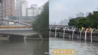 「白海豚」致上海嚴重內澇 蘇州河水首次強排黃浦江(視頻)