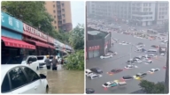 河南多地暴雨成灾 民怨水库泄洪没预警