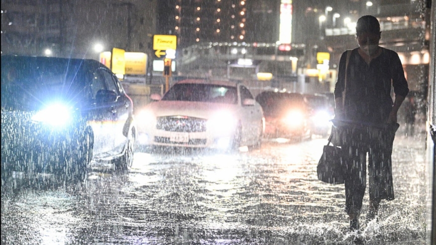 日本千葉破紀錄豪雨釀4死 7000人滯留成田機場