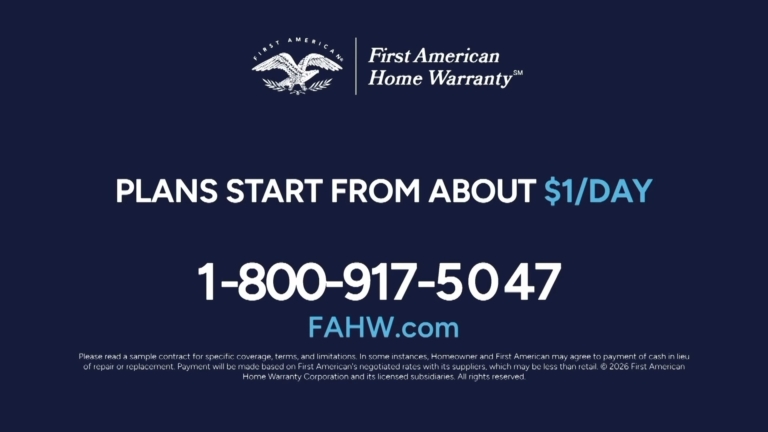 【廣告】First American Home Warranty