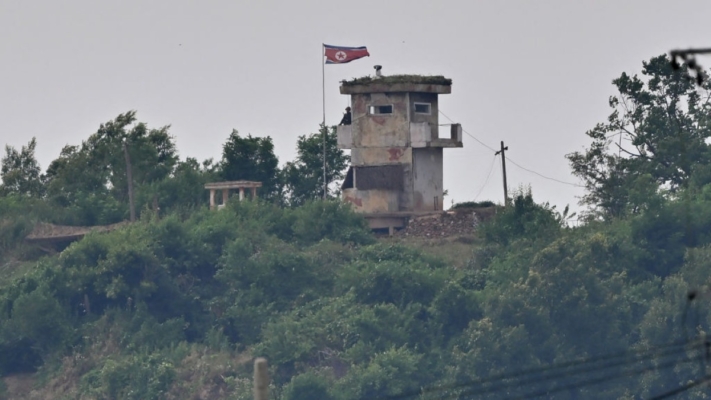朝鮮士兵越過軍事分界線 韓軍鳴槍警告