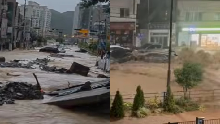 豪雨引發山崩 韓國南部土石掩埋民宅釀1死3傷