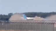 越航起飛機尾擦撞衝出跑道 慕尼黑上空盤旋洩油返降