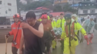 【短訊】韓國巨濟市破紀錄暴雨 山體滑坡1死3傷