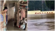 中國河南三地河壩決堤 村民損失慘重無奈自救