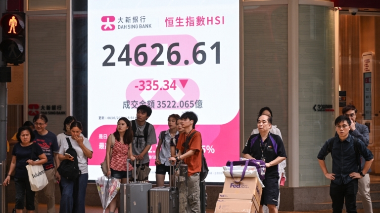 A股逾5千隻個股下跌 滬指下跌近百點