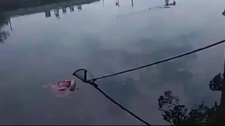 命大！ 蘇州女落水不會游泳 仰漂一小時獲救