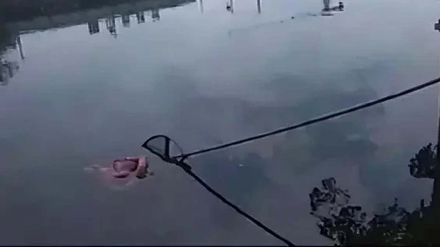 命大! 蘇州女落水不會游泳 仰漂一小時獲救