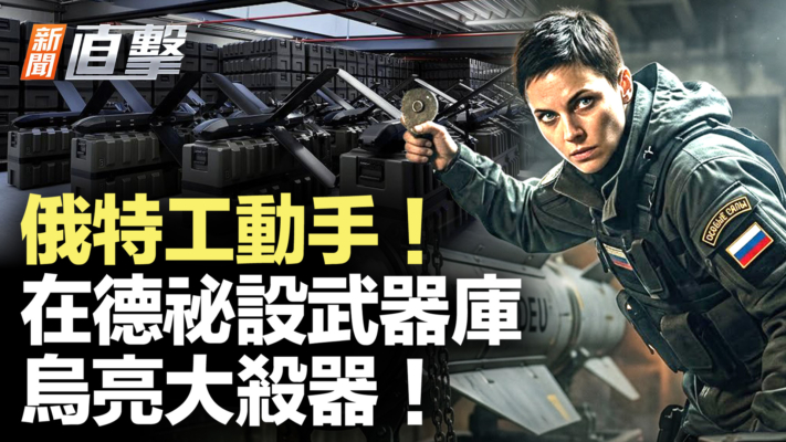 【新聞直擊】俄特工殺局？德驚現神秘武庫 烏亮大殺器！