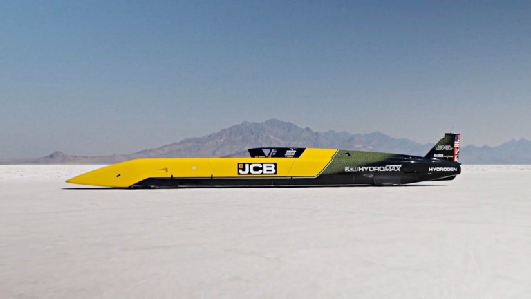 時速破650公里 JCB氫能賽車創世界紀錄