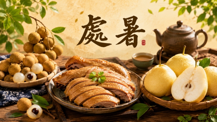 「處暑送鴨,無病各家 」 養生必吃三樣