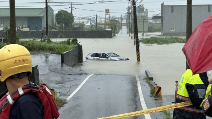 3颱1熱帶低壓齊聚太平洋 高雄3天雨量達913毫米