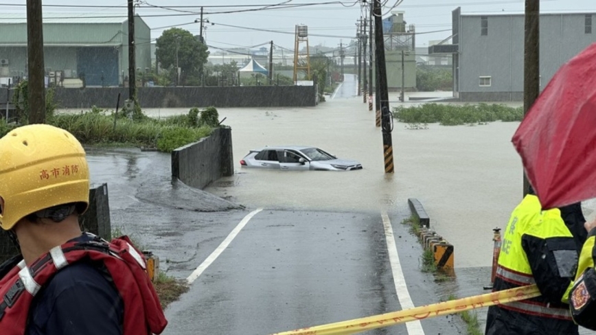 3颱1熱帶低壓齊聚太平洋 高雄3天雨量達913毫米