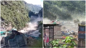 尼泊尔突发洪水 近400名游客失踪 场面恐怖（视频）