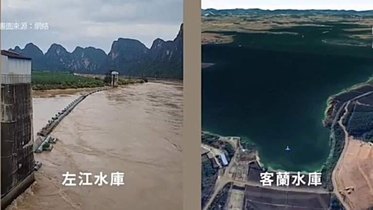 廣西崇左多座水庫洩洪 災民斷糧發出求救