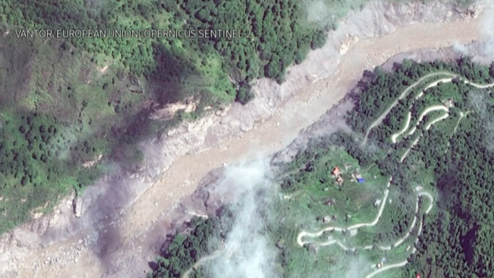 【新聞大解碼】西藏尼泊爾山洪近400死 衛星對比照曝堰塞湖危機聞