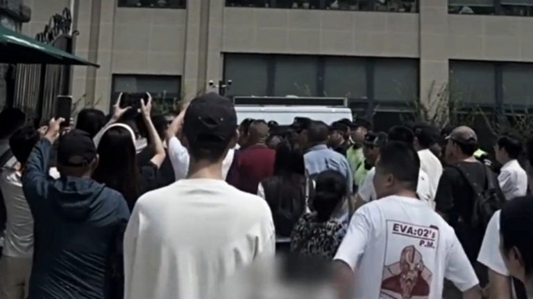 【禁聞】8月28日維權動態 上海樓盤業主維權 遭警察毆打