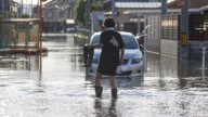 日本福井縣創紀錄暴雨 逾34萬人收到避難警報