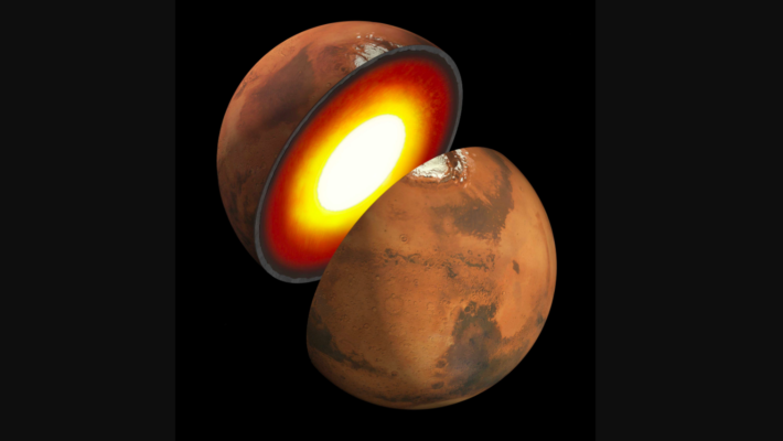 火星內心冷熱不均 研究發現南北相差400℃