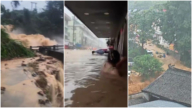 台风沙德尔杀回马枪 福建浙江多地洪灾(组视频)